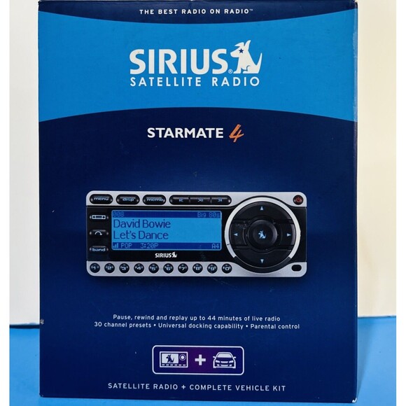 SiriusXM Starmate 4 ST4-TK1 Satellite Radio (subscription needed) - Picture 1 of 9